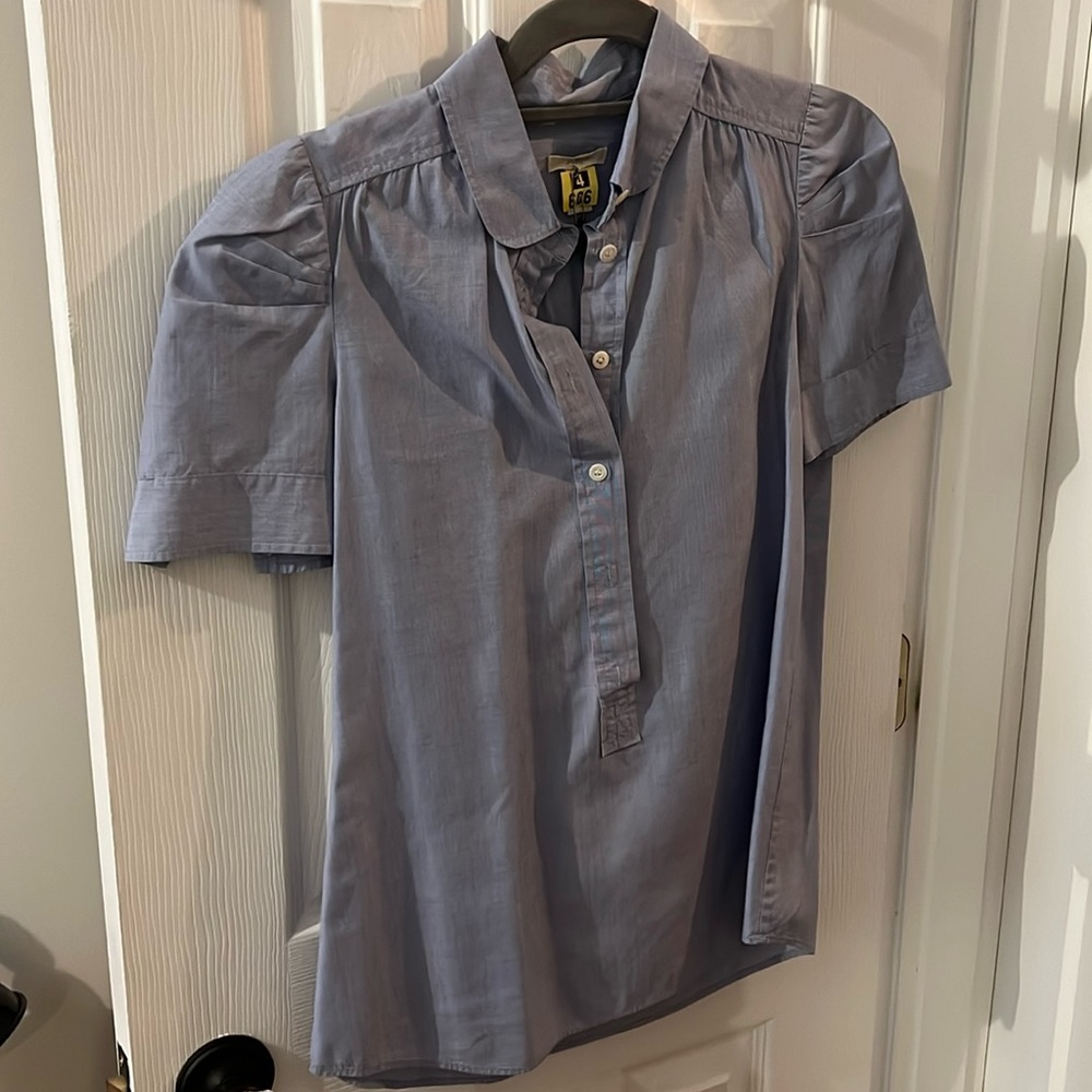 J. Crew Collared Blouse- Size 4